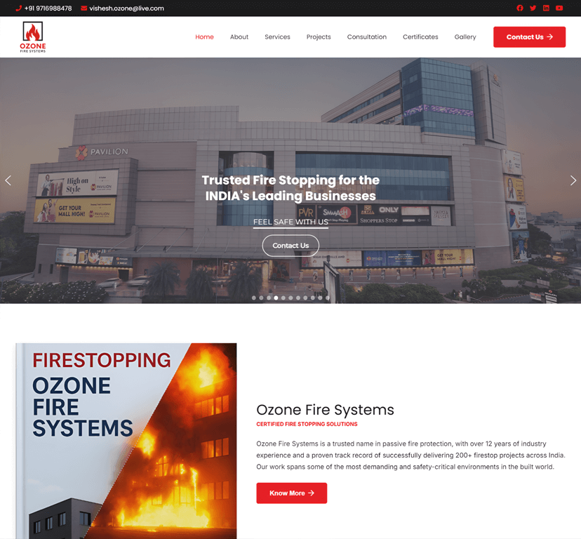 Ozone Fire Systems